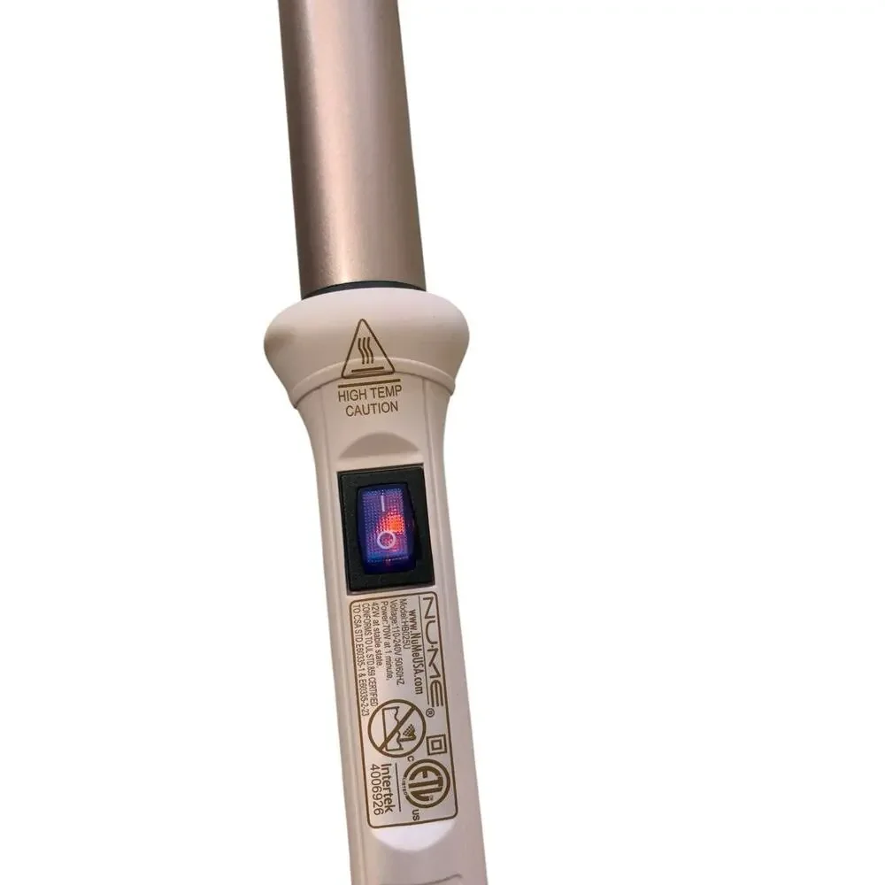 NuMe Classic Curling Wand Soft Pink RARE Read‎